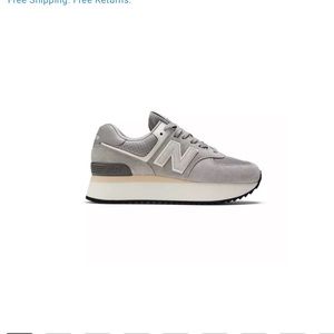 New Balance 574 Stacked "Grey/White" Women's Shoe
